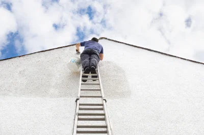 Peinture extérieure à Longepierre — façades et ravalement
